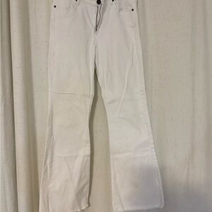Kut from the Kloth White Wide Leg Pants